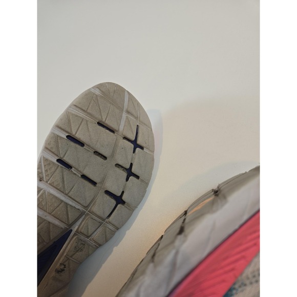 Hoka One One Mach 5 Shoes Mens Size 11.5 White Blue Running PROFLY+ Cushion - Picture 10 of 14